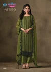 Afreen By Vipul Crinkle Chiffon Beads Designer Salwar Suits
